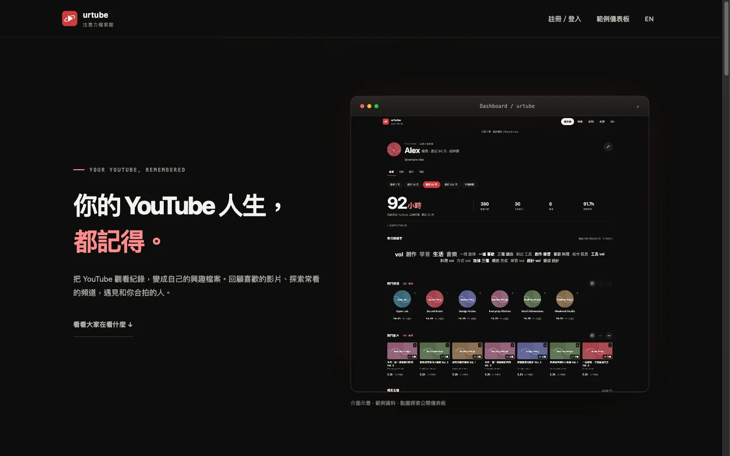 urtube 首頁